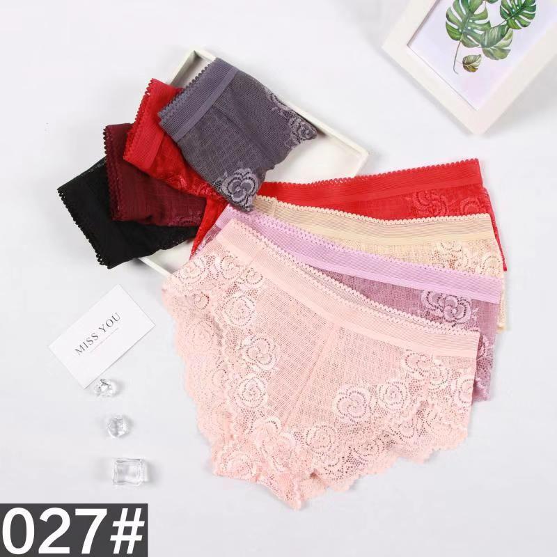 Set 5 quần lót ren 027 ren cao cấp chất vải đẹp 140n109