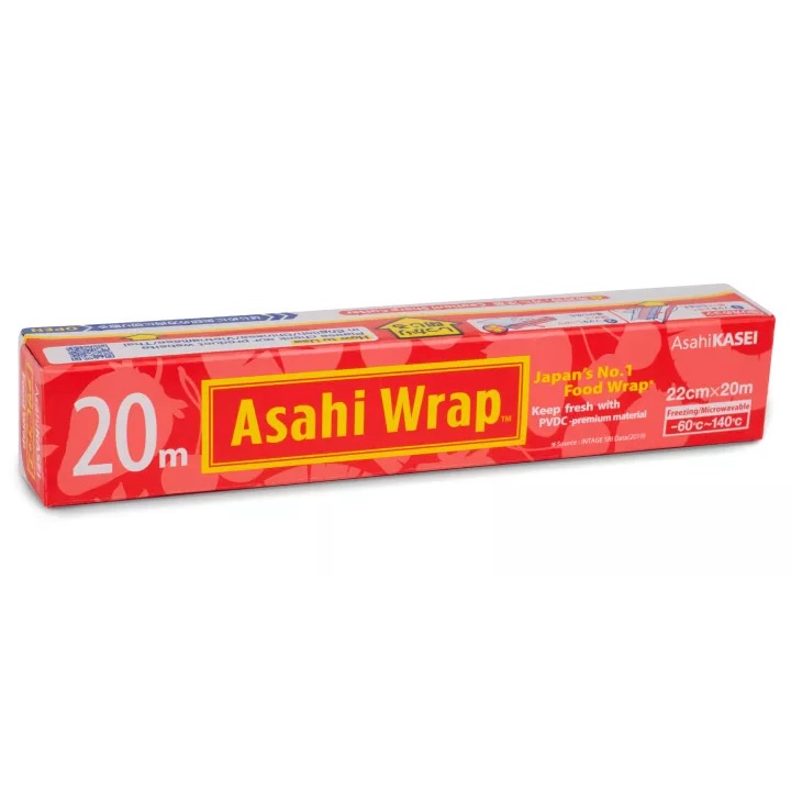 Màng bọc thực phẩm asahi wrap 22cm x 20m