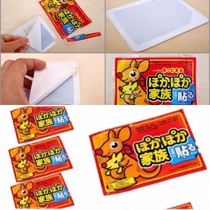 Set 10 miếng dán giữ nhiệt chuột túi Nhật Bản