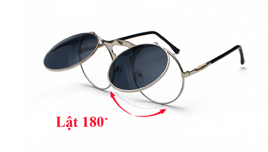 Kính Lật Tròn Nam Nữ Mandison