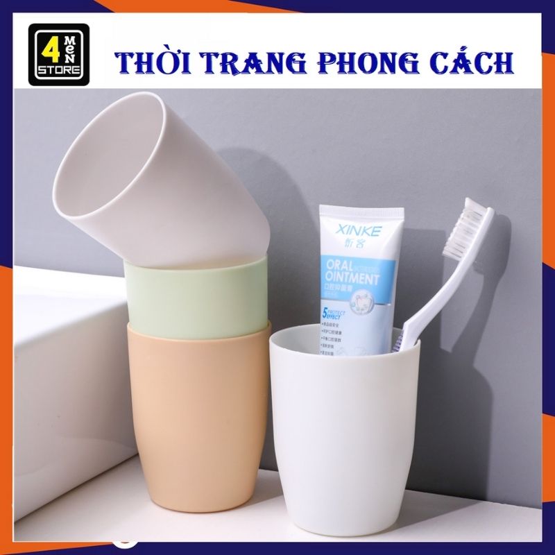 Cốc uống nước 350ml bằng nhựa pp cao cấp - ly nhựa dùng uống nước, đánh răng, pha cafe, uống trà, đựng bút tiện lợi - ly súc miệng , ly uống cà phê