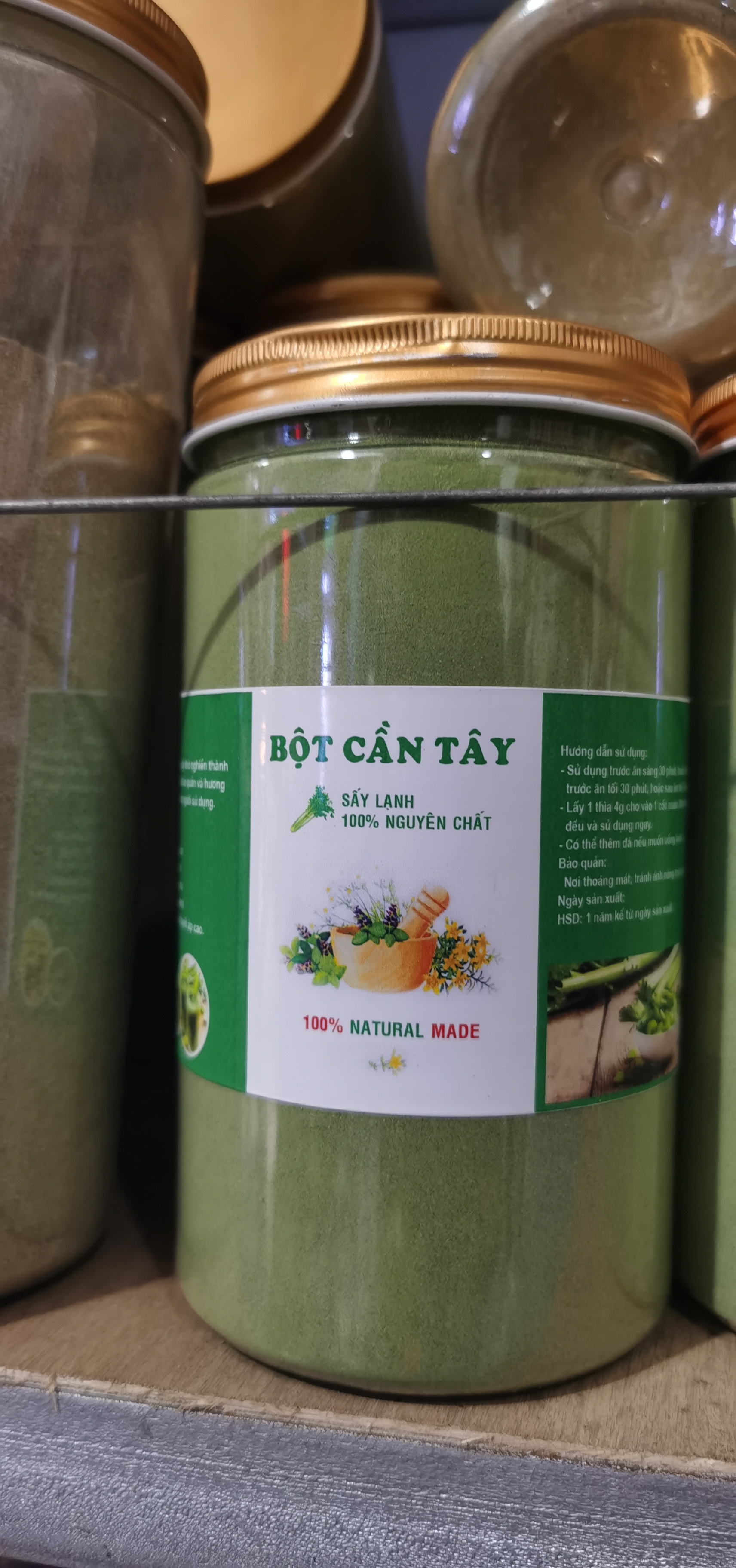 Bột cần tây sấy lạnh 100% nguyên chất - đặc sản tây bắc - đặc sản 27