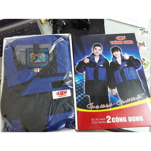 Bộ Áo Mưa Cao Cấp 2 Lớp Thanh Long, áo mưa 2 lớp cao cấp