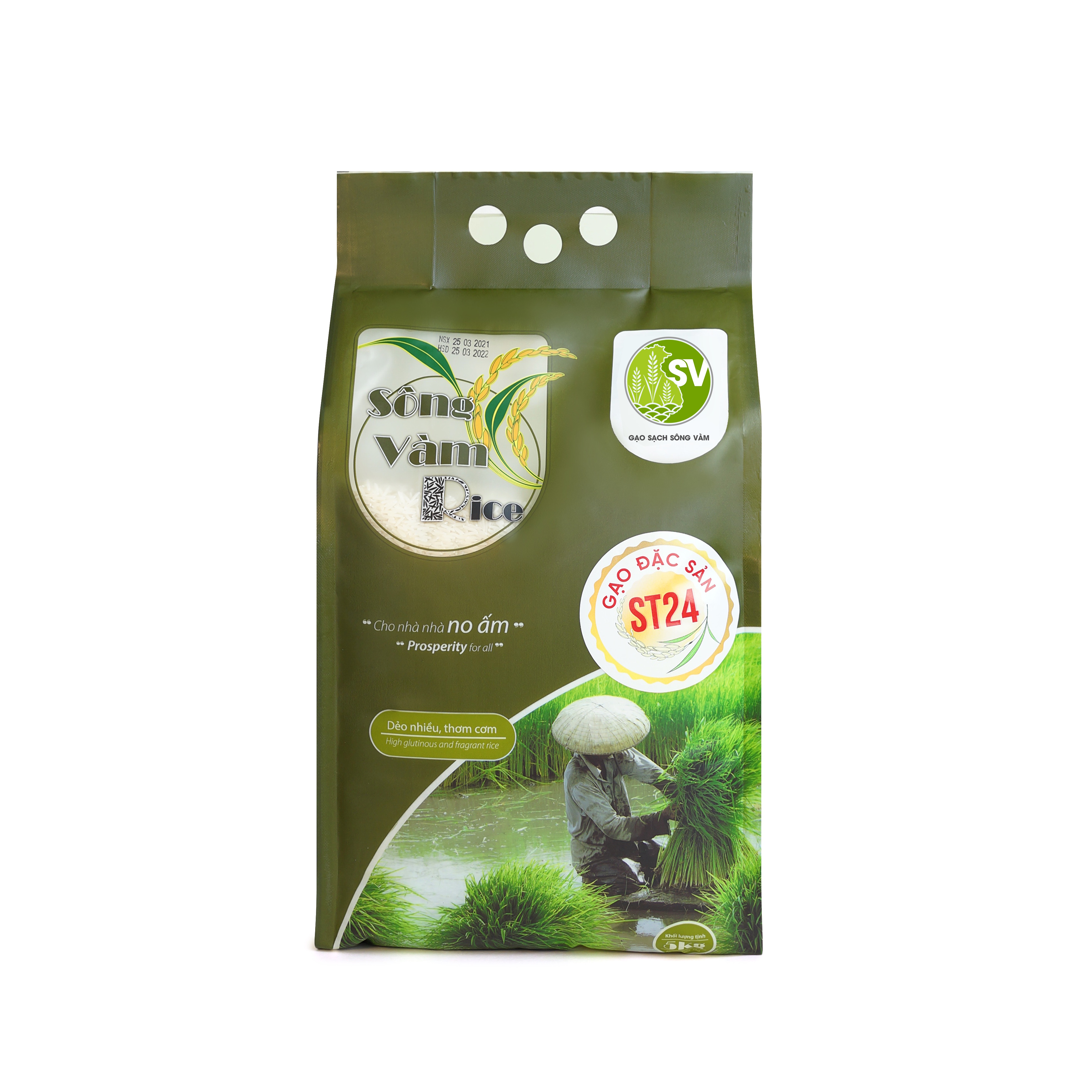 Gạo đặc sản st24 - sông vàm rice