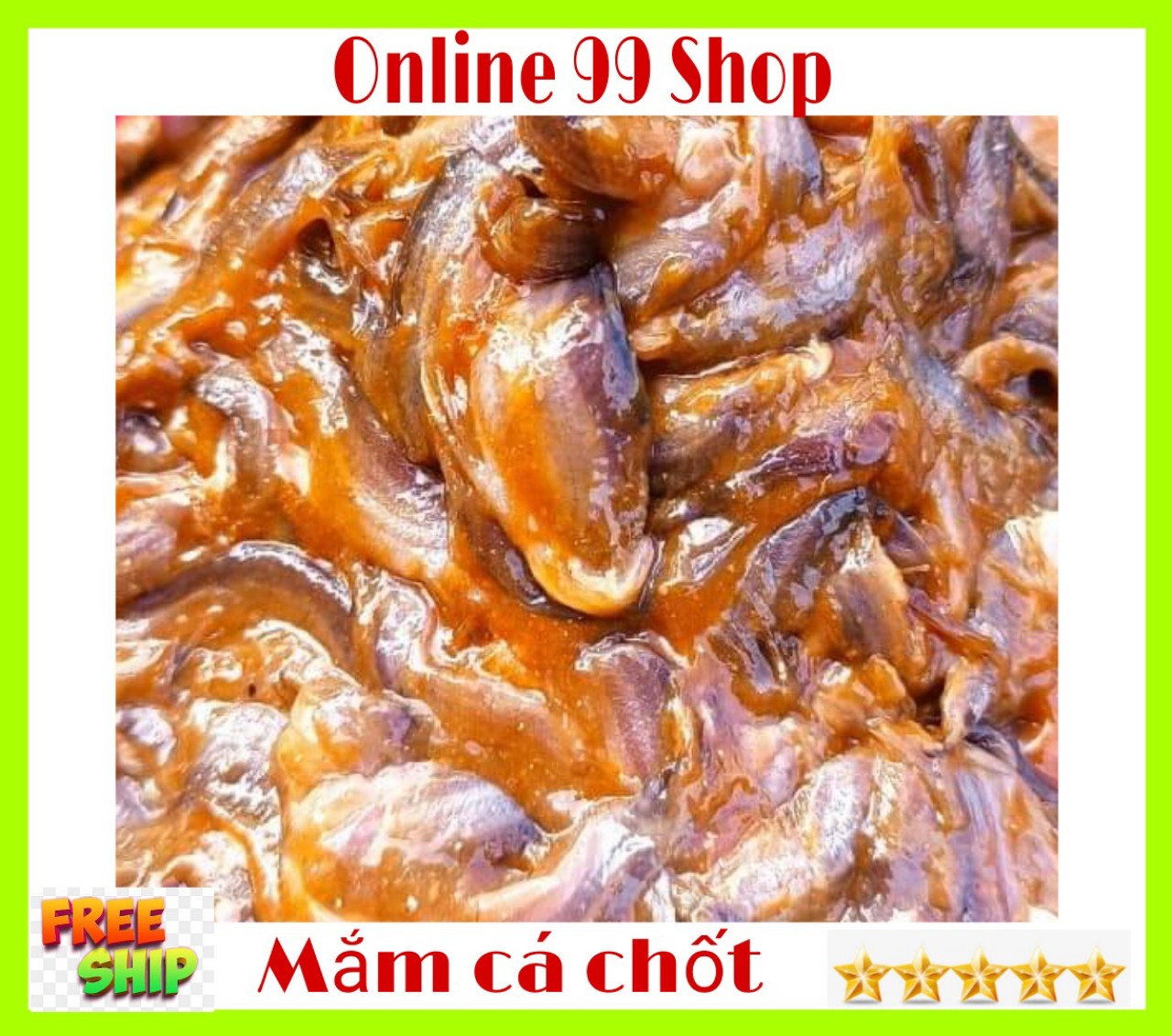1kg mắm cá chốt châu đốc hiệu út nhanh thơm ngon đặt biệt- online 99 shop