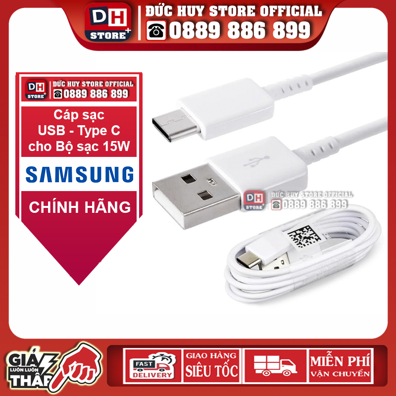 Cáp sạc nhanh samsung usb - type c chính hãng