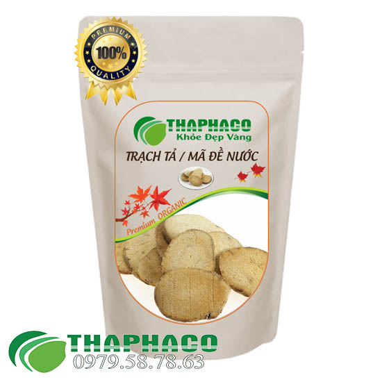 Trạch tả/ mã đề nước sấy khô nguyên chất - túi zip 100gram - hỗ trợ thanh nhiệt giải độc