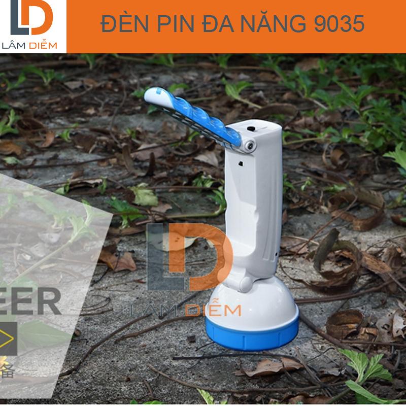 Đèn pin led sạc cầm tay đa năng dp 9035