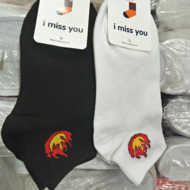 2 đôi Tất hình lửa