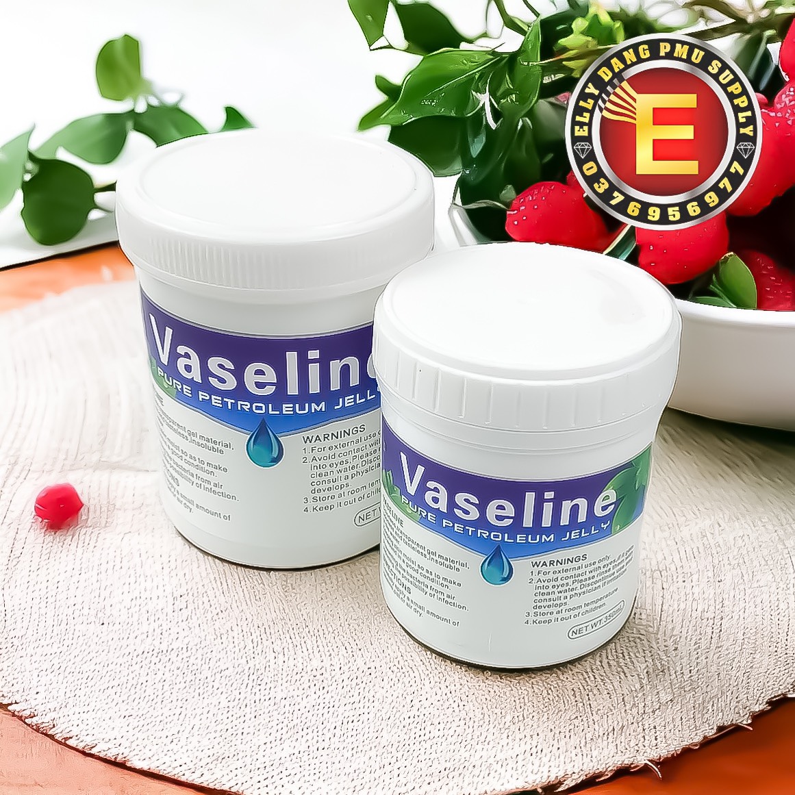  Vaseline Xanh Vaseline Pure Petroleum Jelly - DCPX ELLY ĐẶNG 