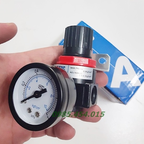 Van tăng giảm áp khi nén AR2000-kèm đồng hồ đo