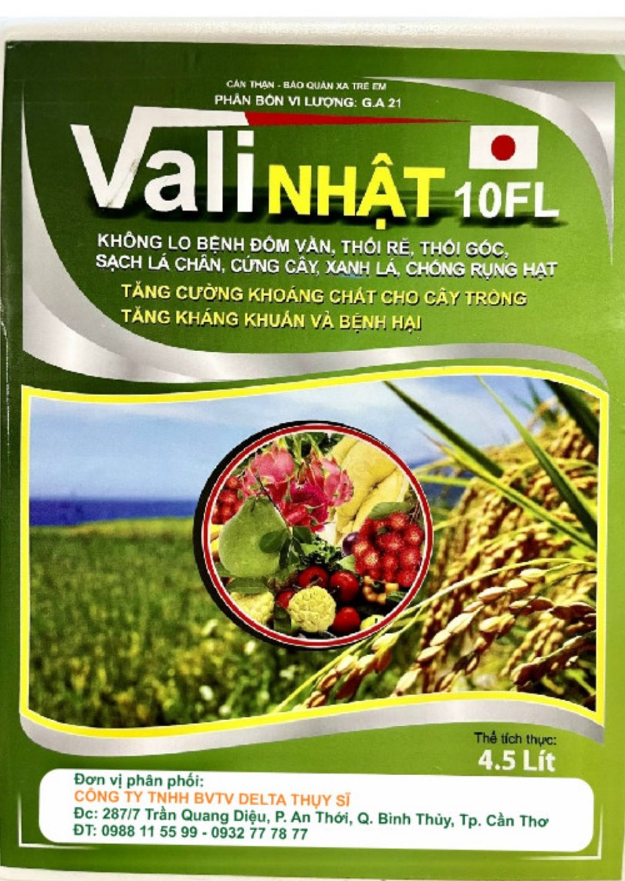 Thuốc trừ bệnh vali nhật 10fl 4.5 lít