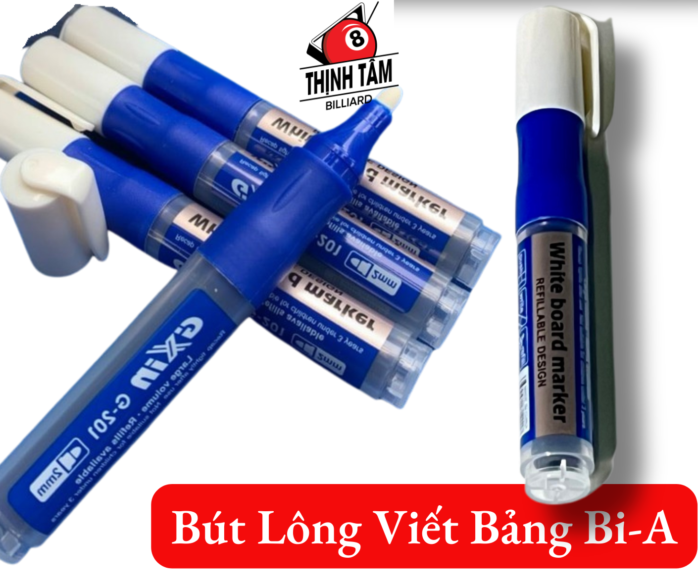 Bút lông nhấn chuyên dụng ghi bảng - ghi điểm bida - bút g.xin201