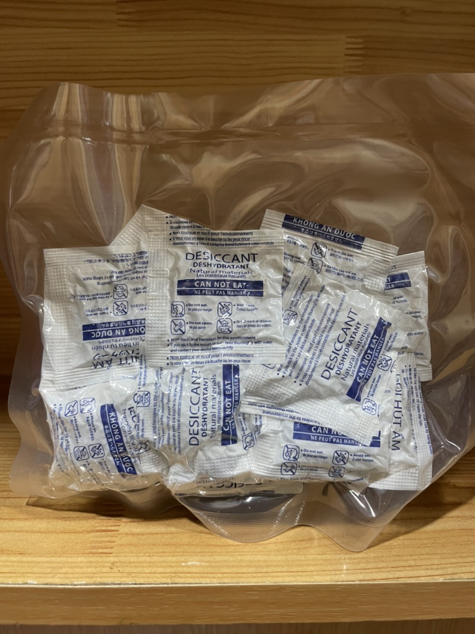 Gói hút ẩm 3gr xanh