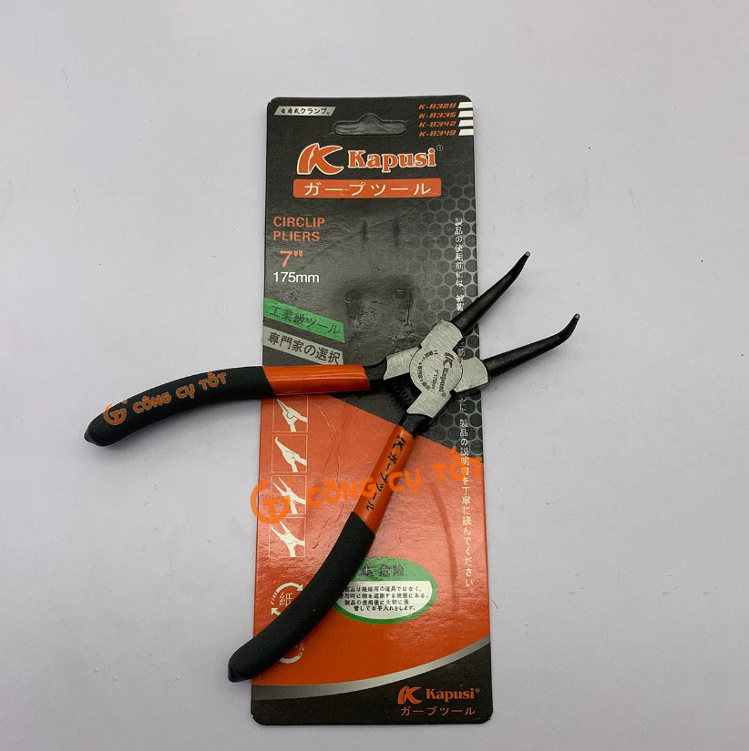 Kìm phe 7inch kapusi k-8342, kapusi k-8335 mẫu tùy chọn