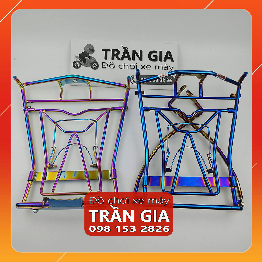 Baga giữa xe AB năm 2023 2022 mới nhất TITAN 7 MÀU airblade 160 125 gác baga trước treo đồ air blade 10 ly 160cc 125cc