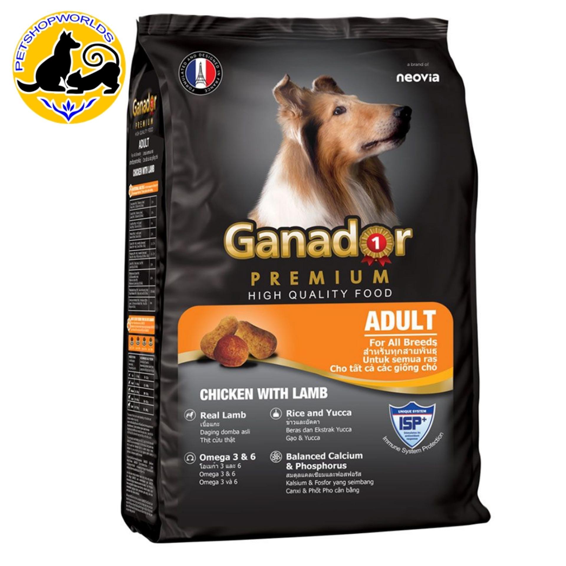 Thức ăn khô dành cho chó trưởng thành Ganador Adult túi 1.5kg