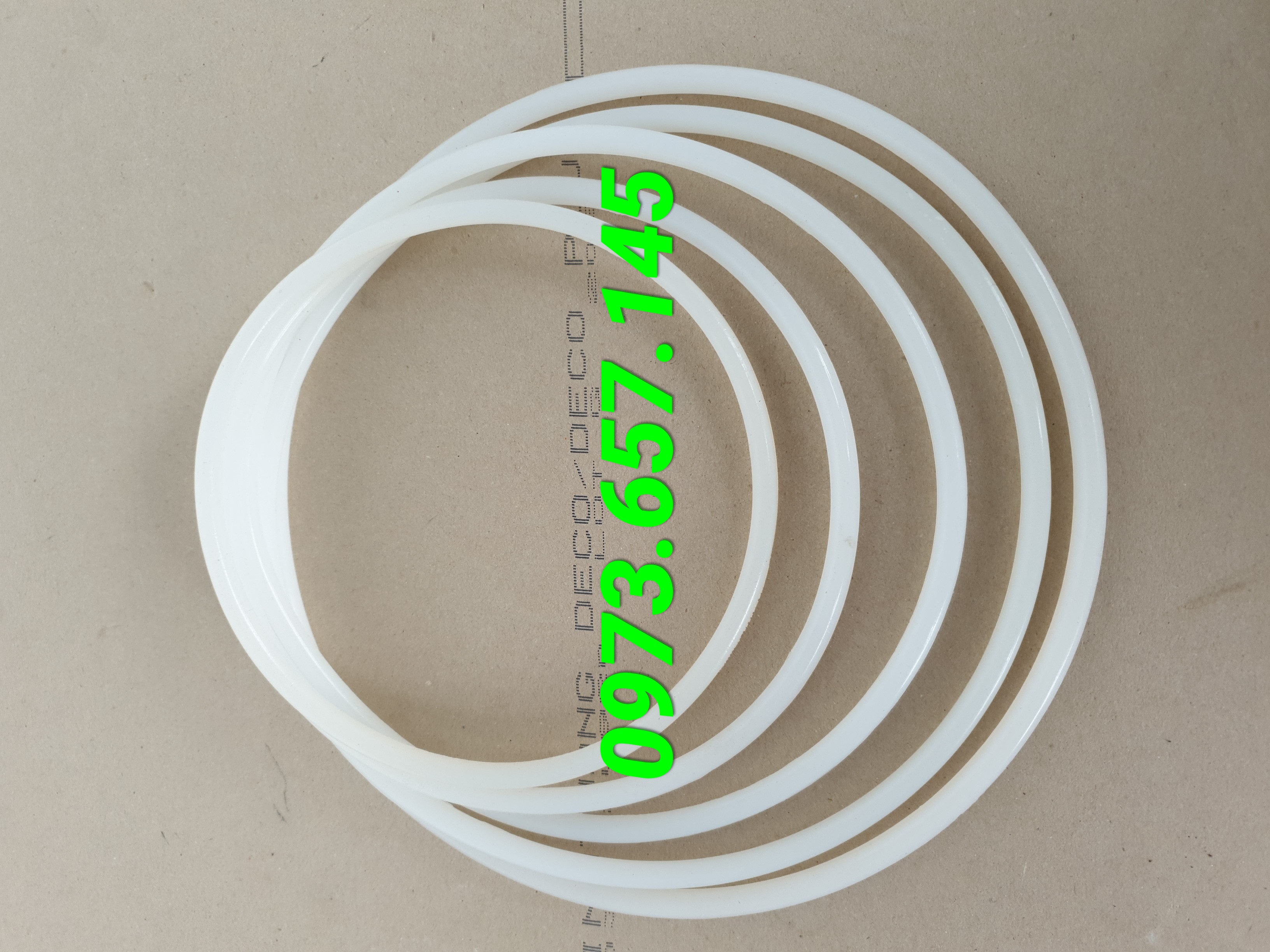Gioăng tròn đặc - Zoong cao su nồi áp suất ga 2 tay cầm 5 size 16.18.20.22.24 hàng loại 1