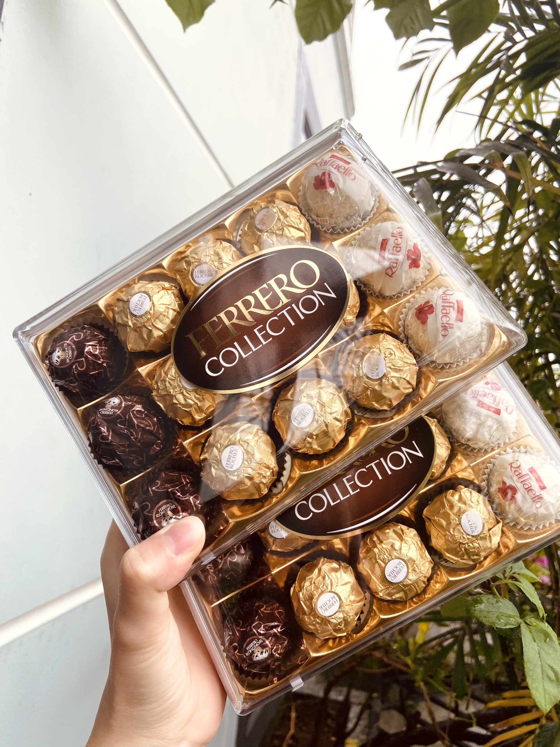 Kẹo Socola Ferrero Collection gồm 3 loại: Ferrero Rocher, Raffaello, Rondnoir thơm ngon - Lem’s House