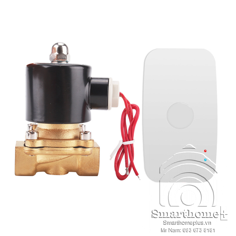 Van nước điện từ điều khiển từ xa wifi geeklink wf-02