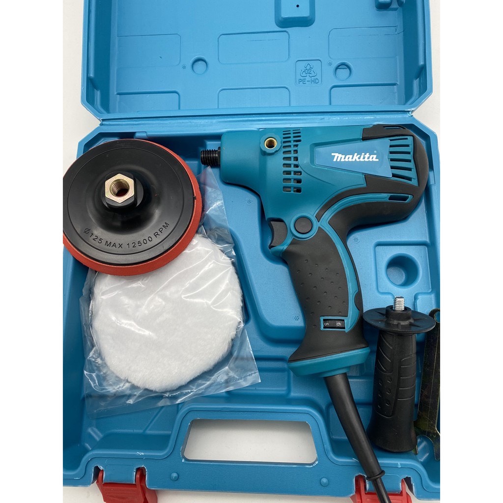 [HCM]Máy đánh bóng ô tô chà nhám đĩa Makita 6010
