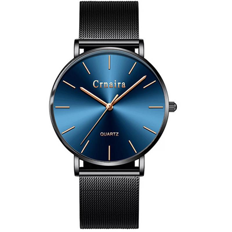 Đồng Hồ Nam CRNAIRA CR03078 Mặt Siêu Mỏng không thấm nước 3ATM đồng hồ đeo tay đẳng cấp doanh nhân  Dây Thép Mành Cao Cấp