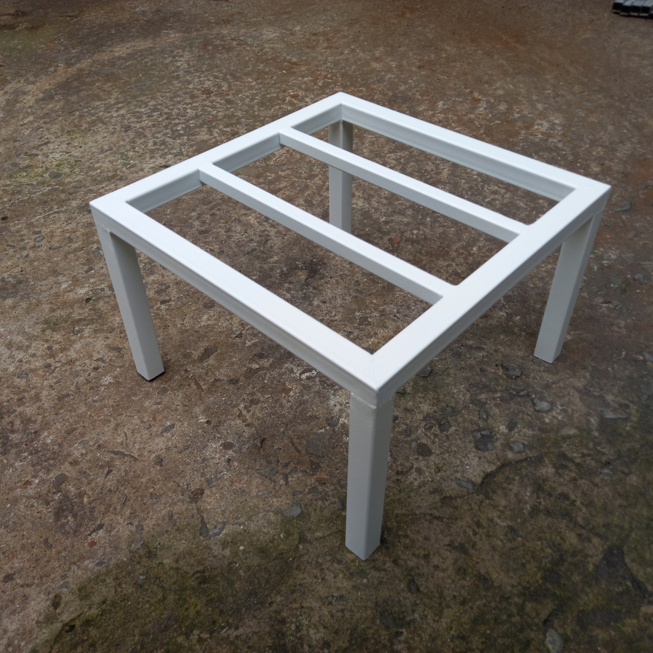  Kệ sắt để chậu cây cảnh - Vuông 20x20cm & Vuông 30x30cm Cao  10-15-20 cm thép hộp 20mm 