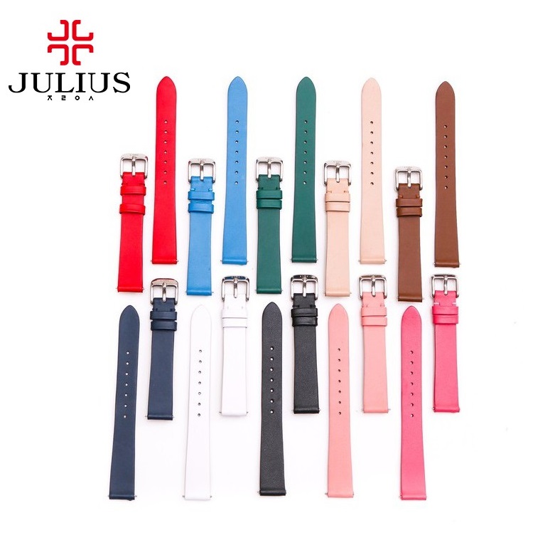 (Đủ Size) Dây Đồng hồ Size 8-10-12-14-16-18-20 Julius Leather , dây da đồng hồ nữ