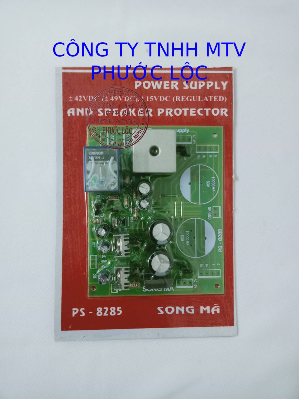 MẠCH NGUỒN AMPLY 2 TỤ- SONG MÃ DC-8285