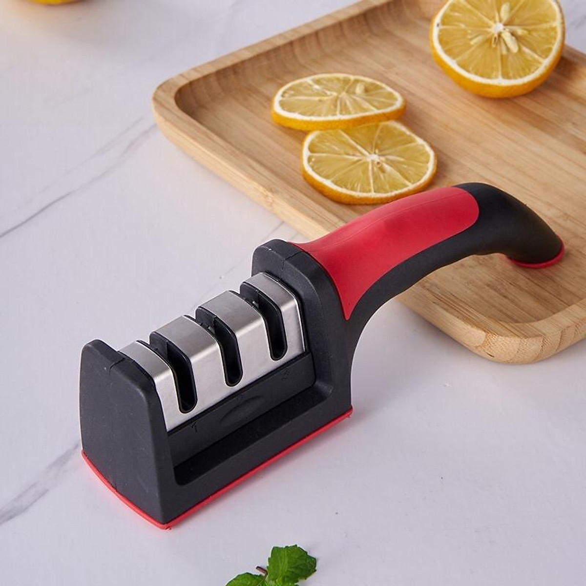 Dụng Cụ Mài Dao 3 Rãnh Size Lớn Cao Cấp - Dụng Cụ Không Thể Thiếu Cho Nhà Bếp Của Bạn