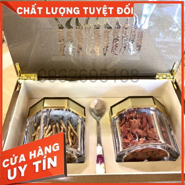 Đông trùng hạ thảo na khúc tây tạng hộp 40g 120 con
