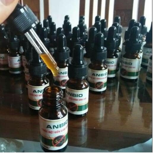 Combo 3 lọ thuốc diệt kiến - diệt gián sinh học anbio