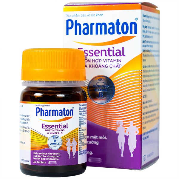 Viên uống Pharmaton Essential Multivitamins Minerals