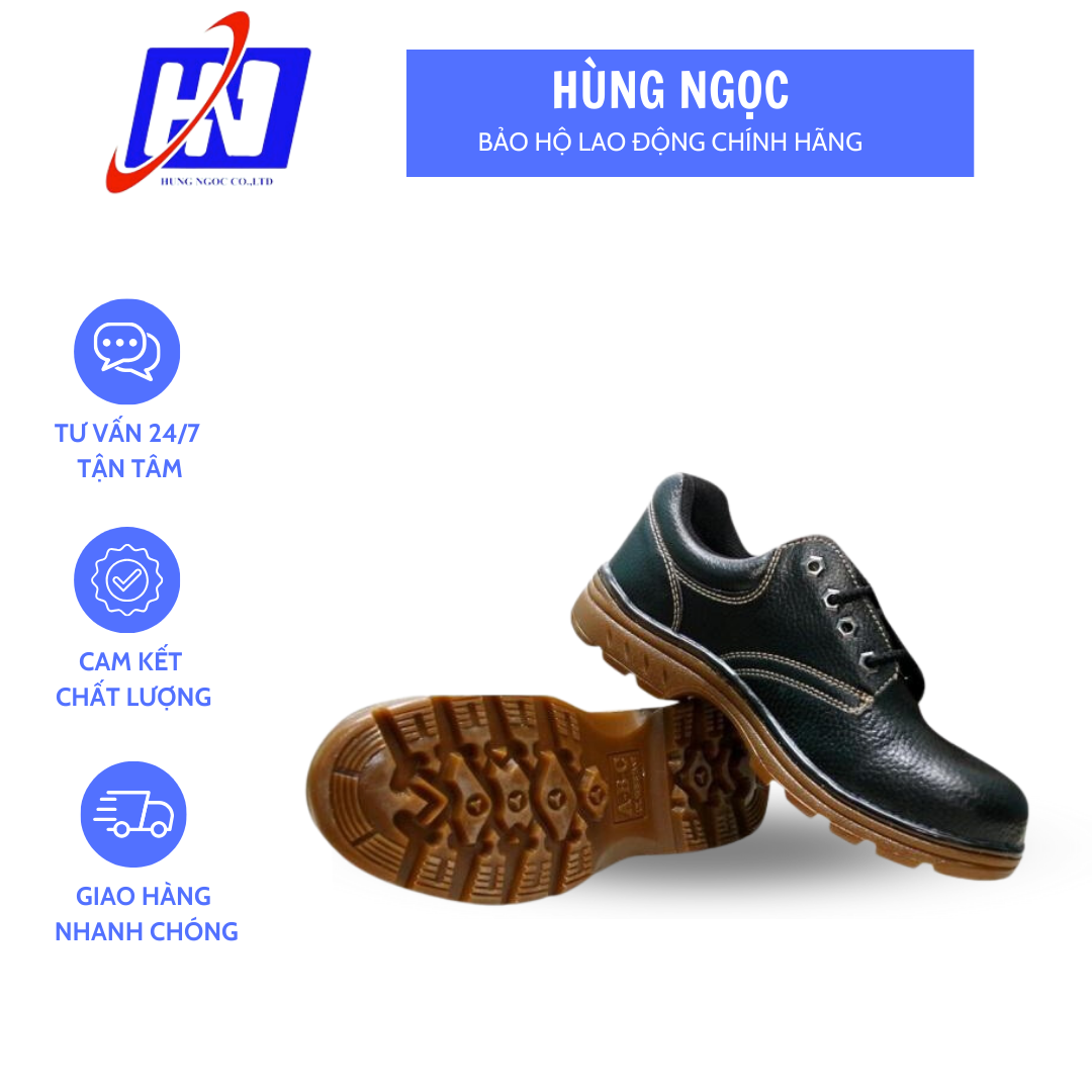 Giày BHLĐ ABC nam XP, Giày lao động đế kếp chống đinh, thoáng khí, chống va đập, siêu nhẹ, thời trang