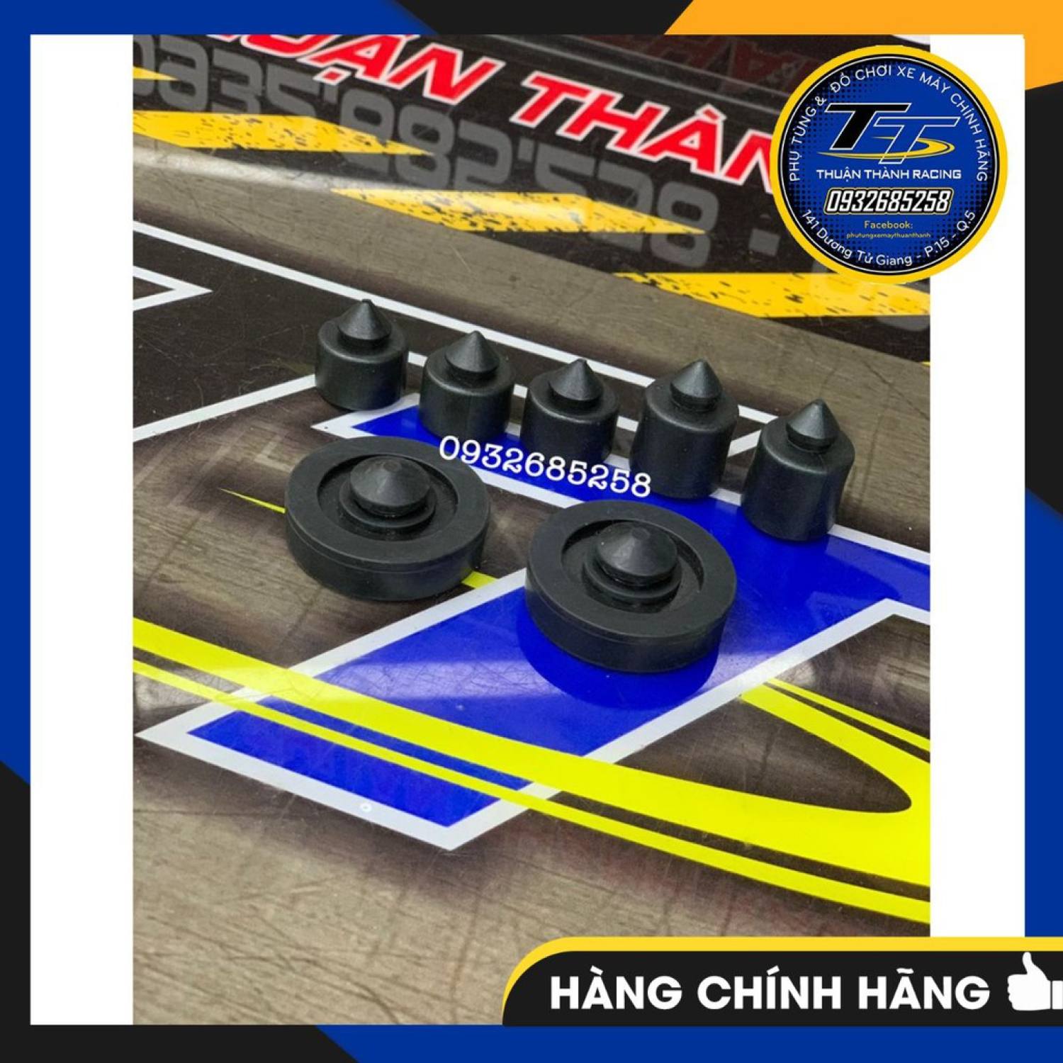 Bộ cao su yên sport - xipo - rgv - bộ 7 cục