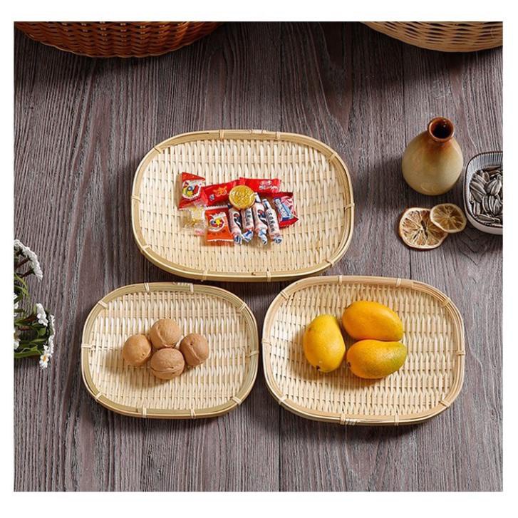 Tre vn- mẹt tre đan thủ công viền mây nhiều kích thước đựng đồ, trang trí xưởng sx- 0988945425-0978945425