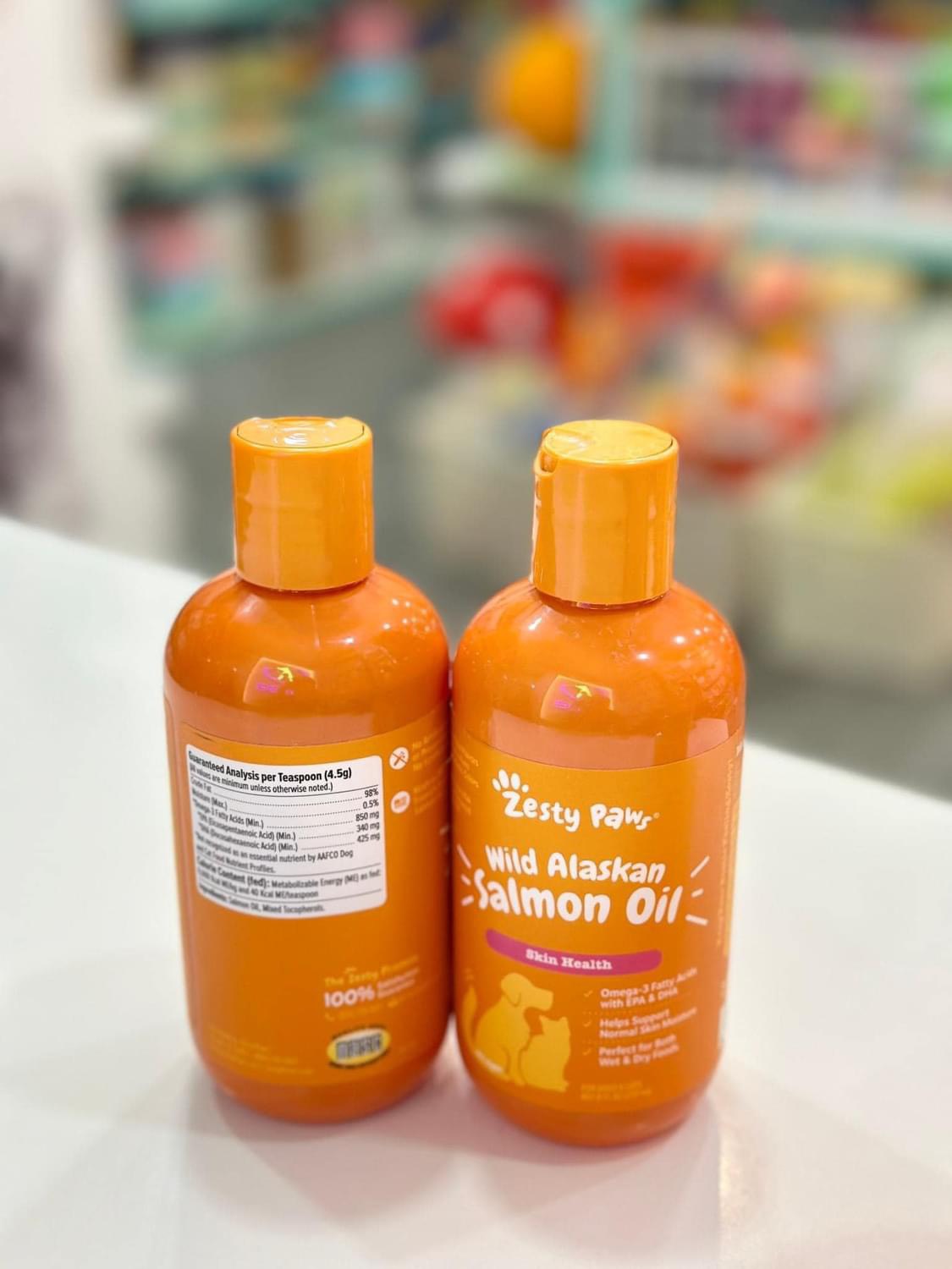 Dầu cá hồi ALASKA cho chó mèo - Wild Alaska Salmon Oil For Cats & Dogs