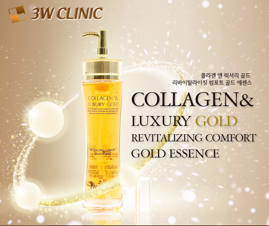 [HCM]Se rum dưỡng  trắng  da chống lão  hóa Collagen Luxury 3w Clinic Hàn Quốc 150ml se rum collagen Hàn Quốc tinh chất Collagen Hàn Quốc