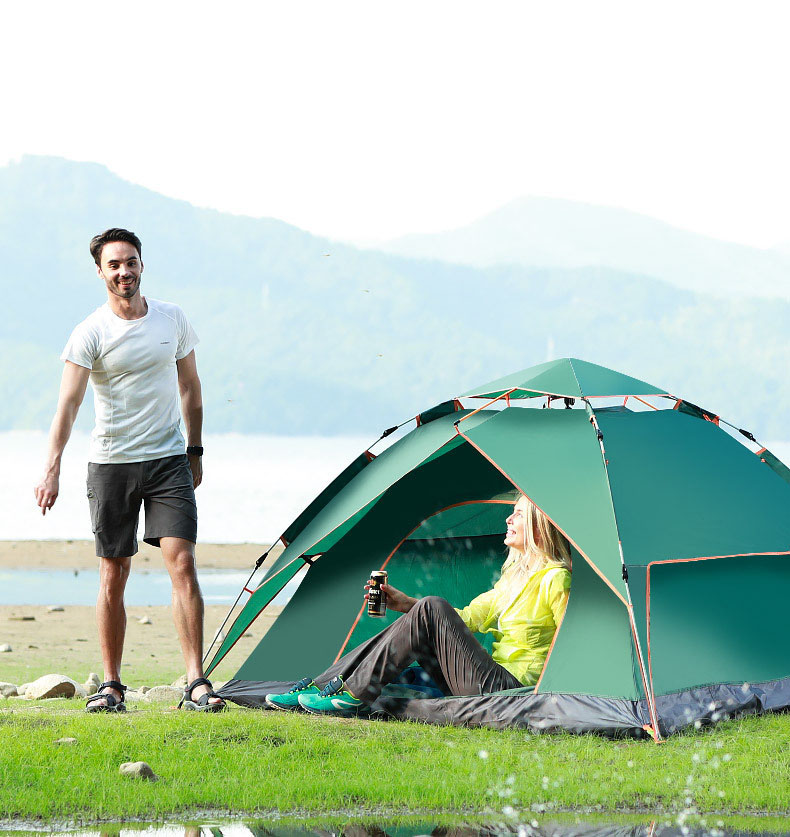 Lều cắm trại, dã ngoại, câu ca, du lich cao cấp tự động bật mở 4-6 người, gập cất dễ dàng, chống nước bền bỉ