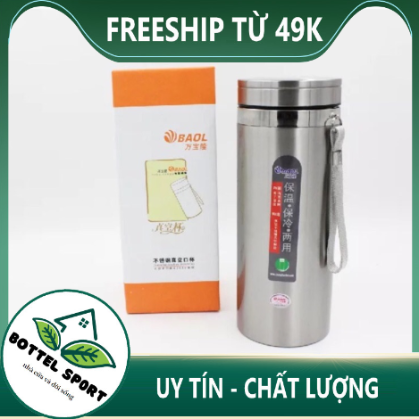  Bình Giữ Nhiệt BaoL Kim Cương Giữ Nóng Lạnh Chất Liệu Inox Cao Cấp Có Nắp Lọc Trà Bình Nước Giữ Nhiệt Dung Tích 1200ml 1500ml -Bình giữ nhiệt inox 304 cao cấp 