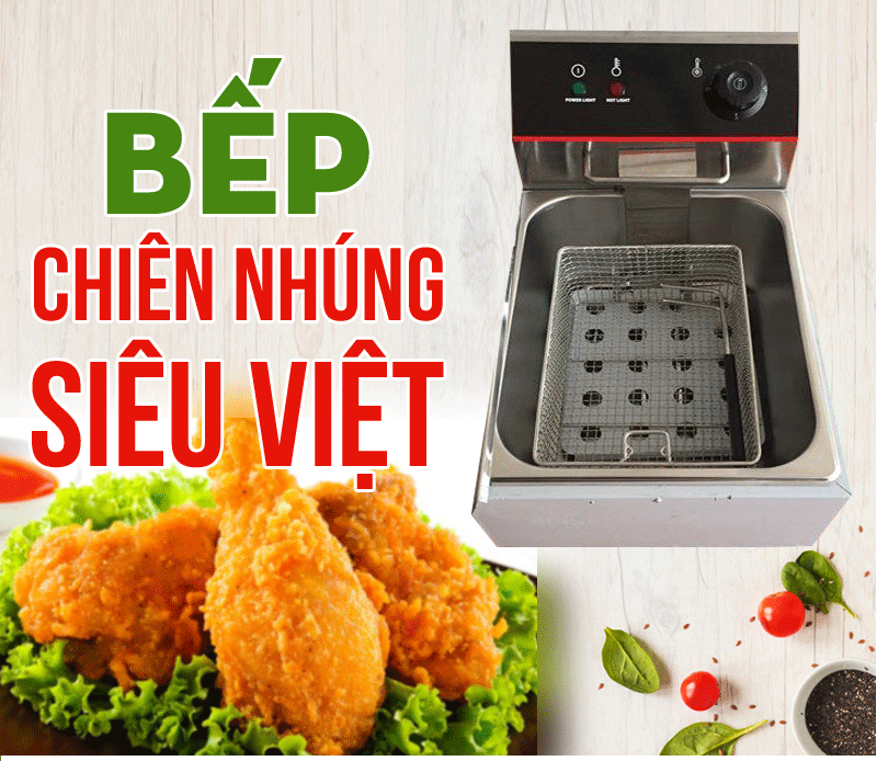 Bếp chiên nhúng điện cao cấp ef-81
