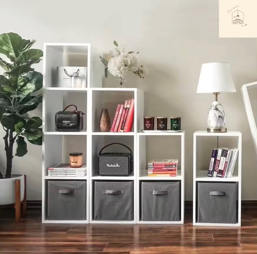 Mẫu mới - kệ gỗ đa năng kệ gỗ tổ ong nhiều tầng lắp ghép tiện dụng