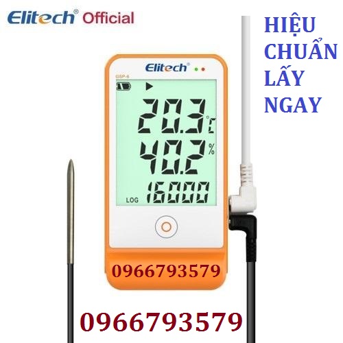 Nhiệt ẩm kế tự ghi Elitech GSP-6