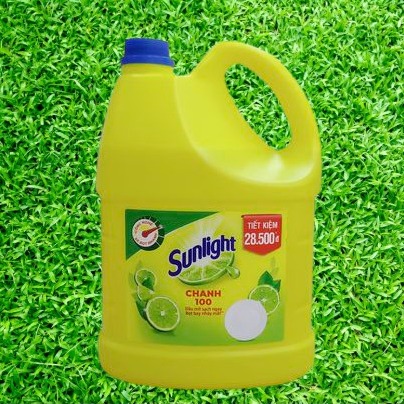 NƯỚC RỬA CHÉN SUNLIGHT HƯƠNG CHANH CAN 3.8L