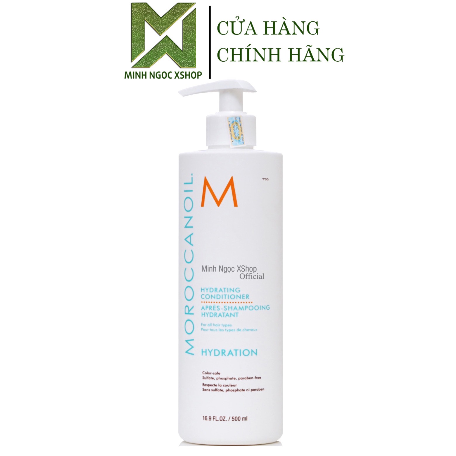 Dầu xả dưỡng ẩm Moroccanoil Hydration 500ML