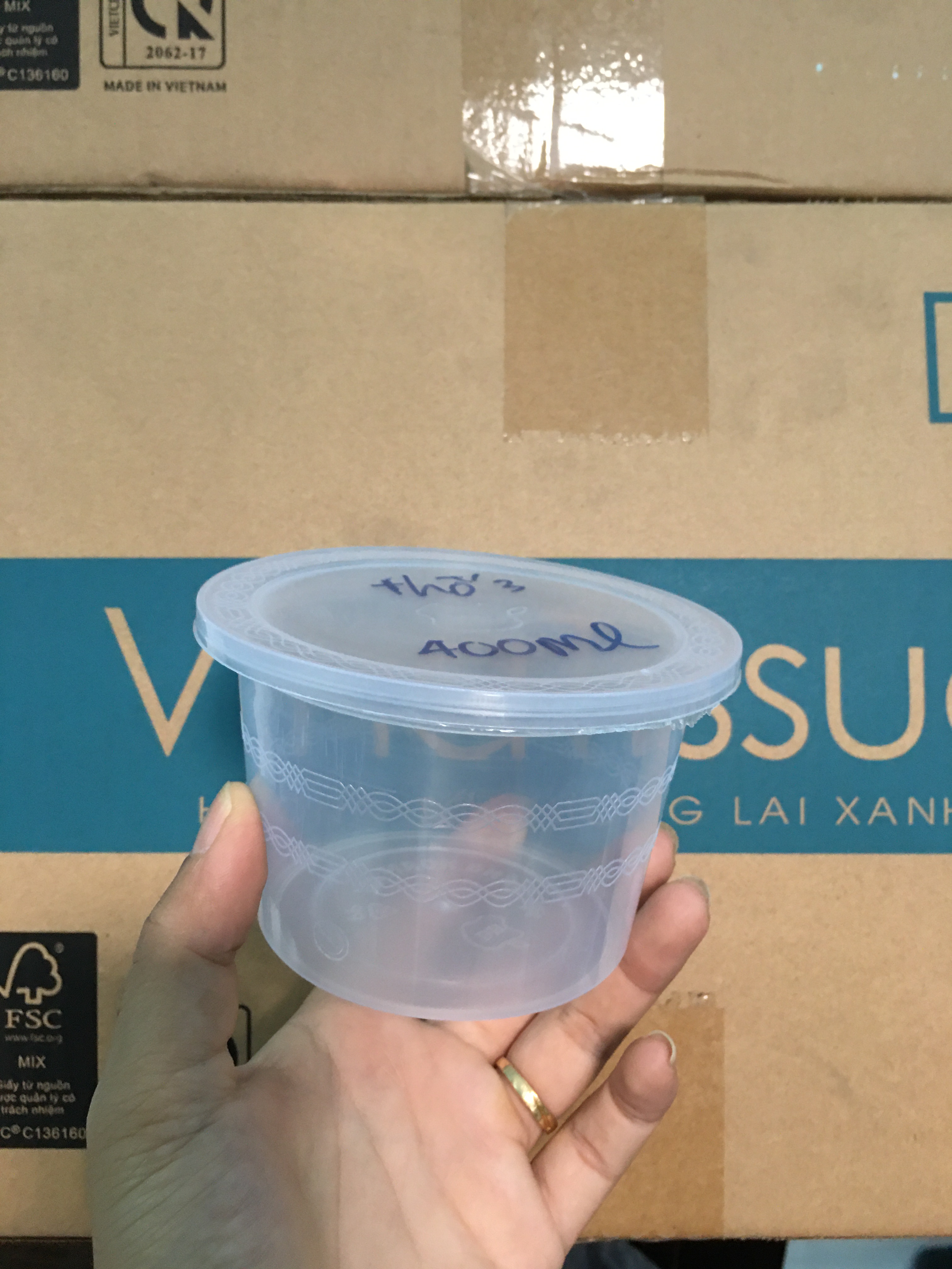 50 thố nhựa cao cấp đủ size 400ml, 550ml, 750ml