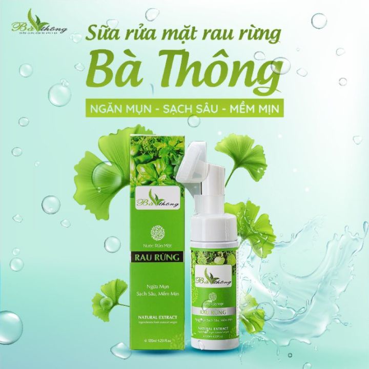 Sữa rửa mặt thảo dược