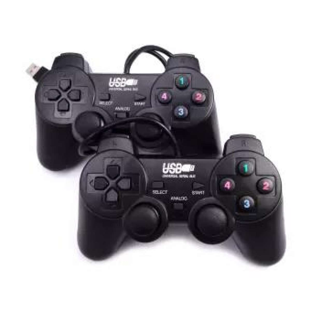 Tay cầm chơi game cho PC/Laptop cổng USB đen