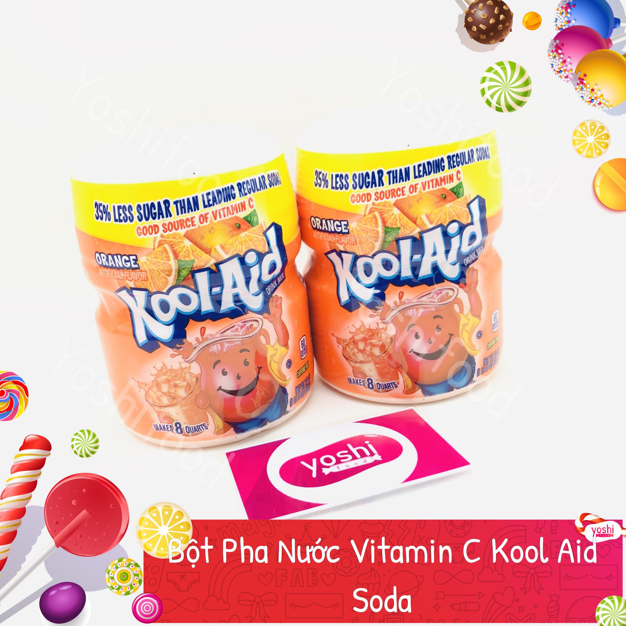 Bột pha nước trái cây kool aid