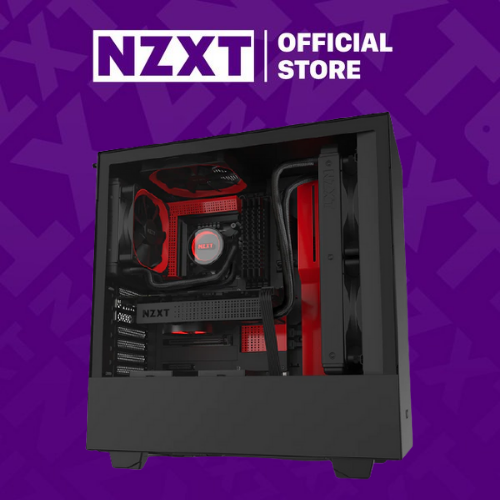 VỎ CASE MÁY TÍNH NZXT H510 MÀU ĐEN ĐỎ
